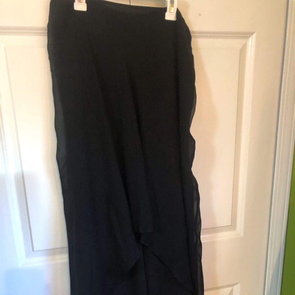 High low long skirt